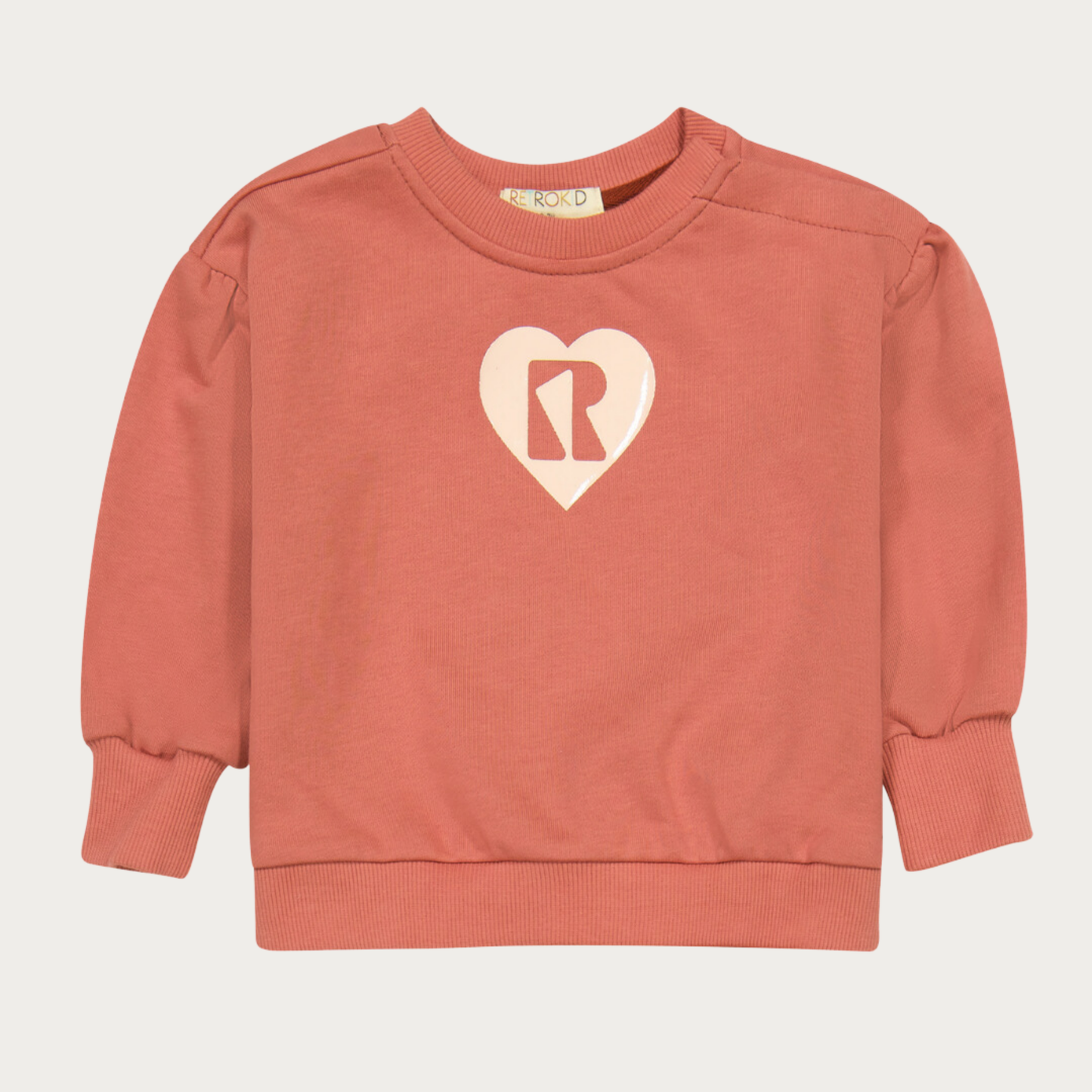 Mabel Heart Stamped Sweatshirt