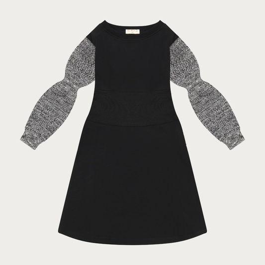 Nora Scuba Knit Waisted Dress