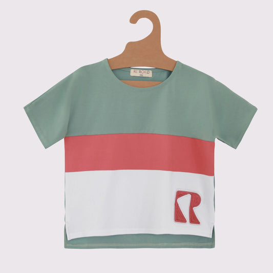 Retro Stripe Boys Tee