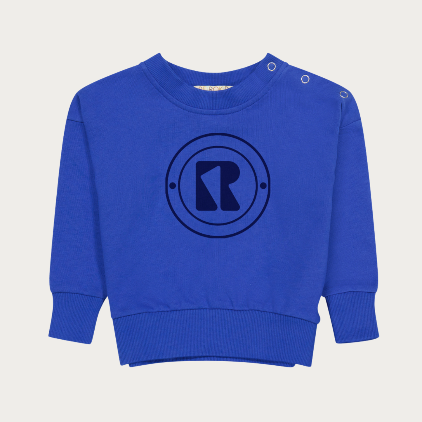 Velour Stamped Sweatshirt