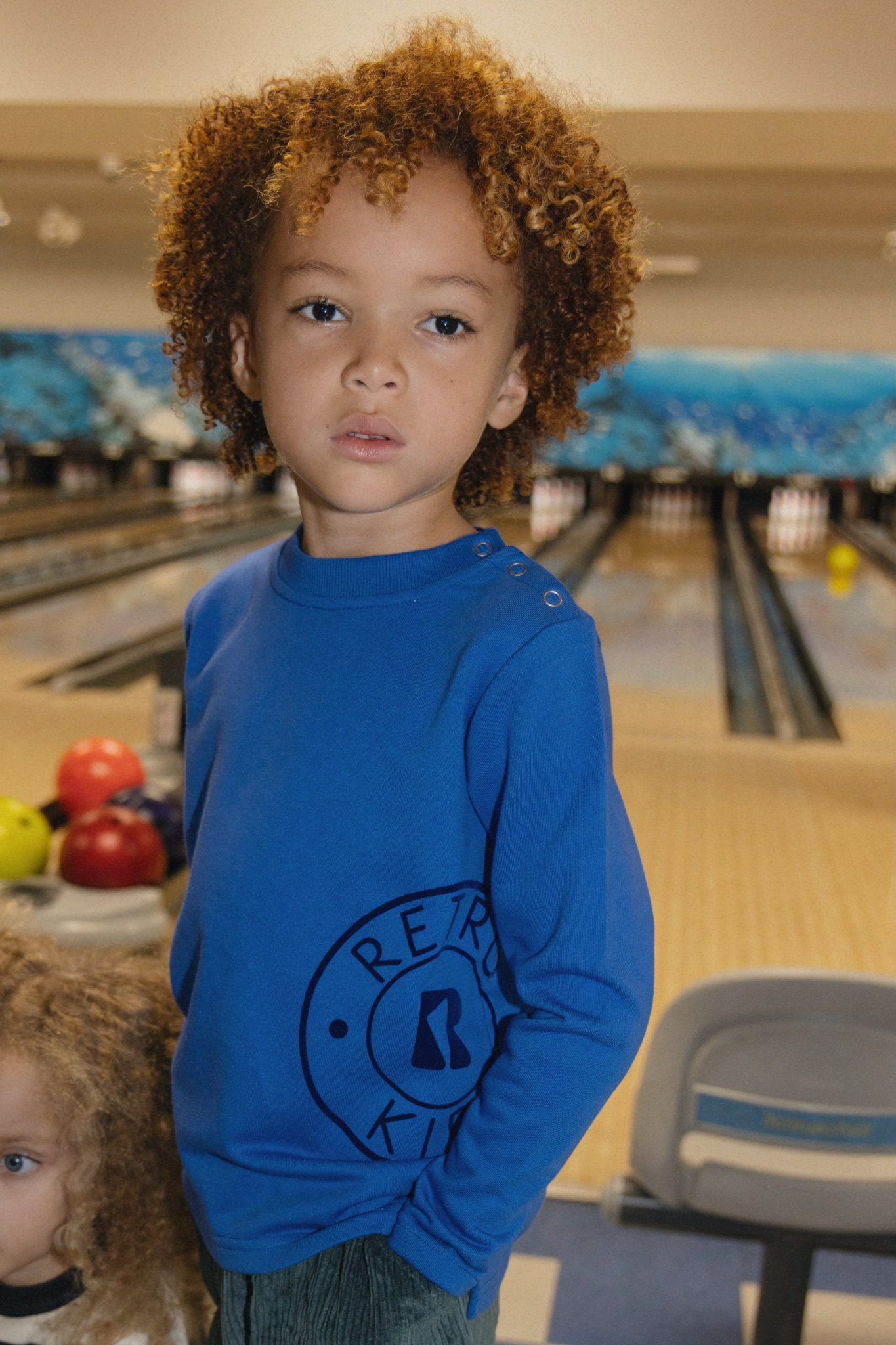 Velour Stamped French Terry Tee